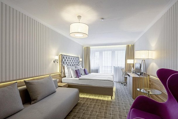 Pytloun Wellness Hotel Harrachov - Wohnbeispiel Doppelzimmer Deluxe (Zimmercodierung DD1)