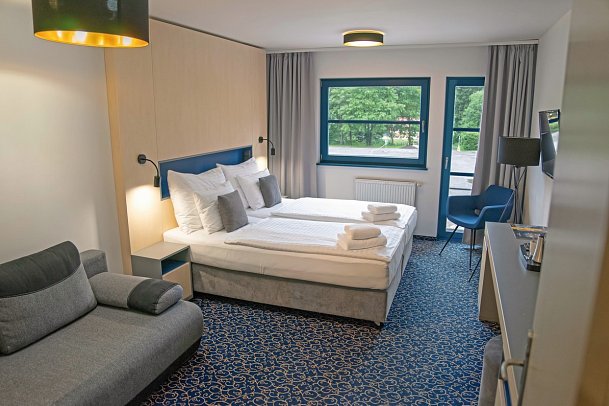 Resort Spindl Hotel & Aquapark - Wohnbeispiel Doppelzimmer Superior (Zimmercodierungen DS3 & DS4)