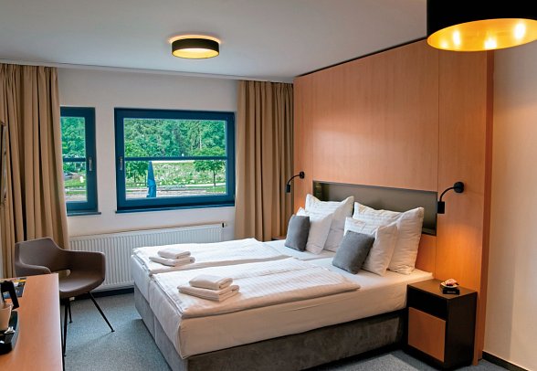 Resort Spindl Hotel & Aquapark - Wohnbeispiel Doppelzimmer Superior (Zimmercodierungen DS1 & DS2)