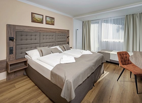 Wellness Hotel Astra - Wohnbeispel Doppelzimmer Comfort mit Balkon (Zimmercodierung DF1)