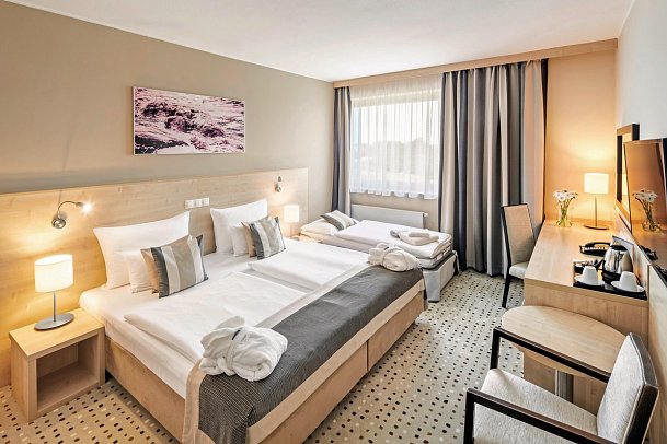 Aquapalace Hotel Prague - Wohnbeispiel Doppelzimmer Superior (Zimmercodierungen DT1, DS1, DS2, DS3 & DS4)