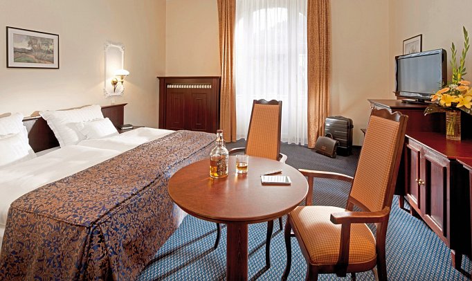 Excelsior - Wohnbeispiel Doppelzimmer (Zimmercodierung DF1)