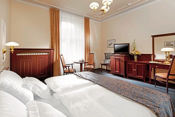 Excelsior - Wohnbeispiel Doppelzimmer Standard o. Superior (Zimmercodierungen DG1 & DS1)