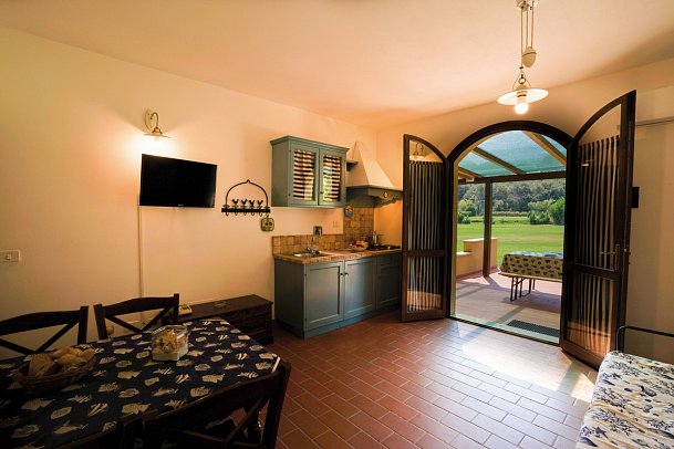 Le Acacie Residence - Wohnbeispiel Apt. 1 Schlafzimmer Bilo (Zimmercodierung AB1)