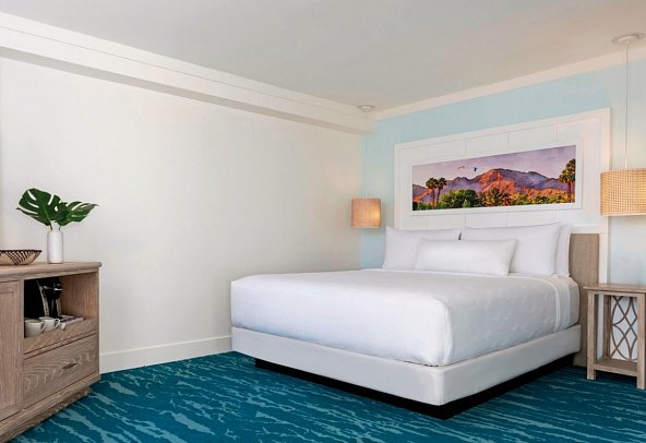 Riviera Resort & Spa Palm Springs - Wohnbeispiel Standard 1 King (Zimmercodierung UG2)