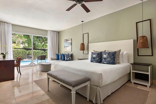 Sunscape Coco Punta Cana - Wohnbeispiel Sun Club Junior Suite Pool Access Adults Only (Zimmercodierungen WSP & JGP)