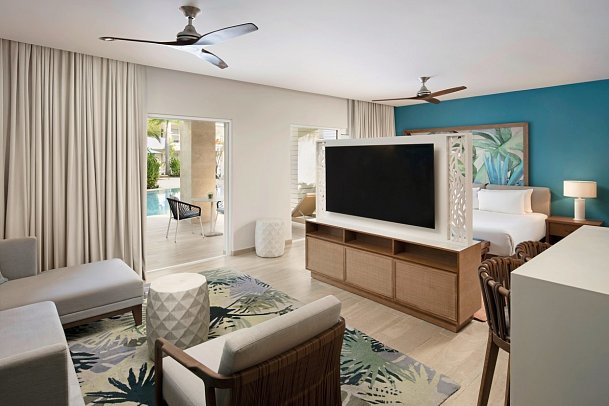 Dreams Cap Cana Resort & Spa - Wohnbeispiel Preferred Club Master Suite Swim Out Villa (Zimmercodierung WM2)