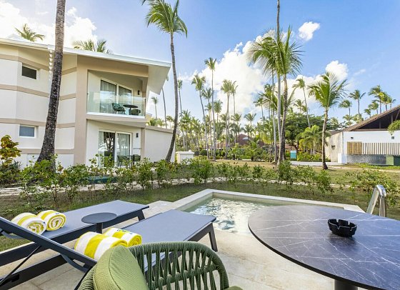 Family Selection at Grand Palladium Select Bávaro - Wohnbeispiel Family Suite Private Pool (Zimmercodierung W1R)