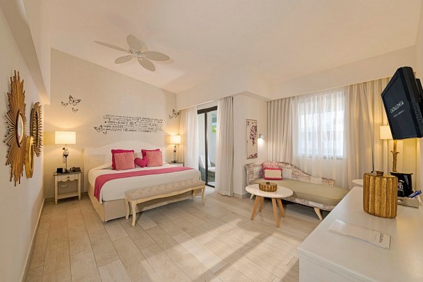 Catalonia Bávaro - Wohnbeispiel Privileged Romance Deluxe Junior Suite (Zimmercodierung JH1)