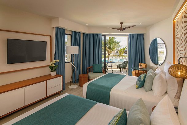 Dreams Macao Beach Punta Cana - Wohnbeispiel Junior Suite Pool View (Zimmercodierung JBP)
