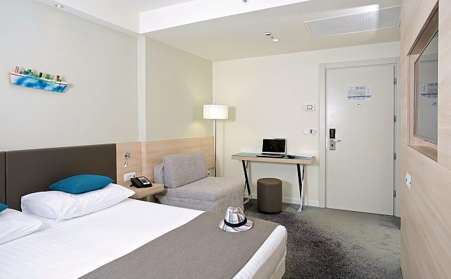 Park Plaza Belvedere - Wohnbeispiel Doppelzimmer Superior Balkon (Zimmercodierung DS4)