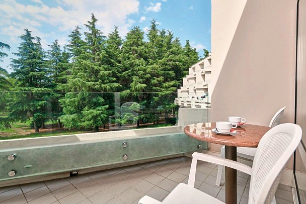 Mediteran Plava Laguna - Wohnbeispiel Doppelzimmer Klassik Parkseite (Zimmercodierung DB1)