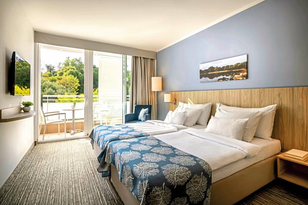 Isabella Island Resort Valamar Collection - Wohnbeispiel Zimmer für 2 (Zimmercodierungen DSU & DC1)
