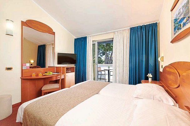 Villa Galijot Plava Laguna - Wohnbeispiel Doppelzimmer Superior (Zimmercodierungen DS1 & DBC)