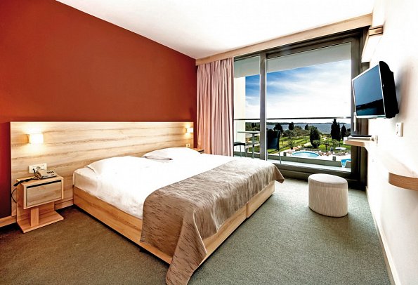 Materada Plava Laguna - Wohnbeispiel Doppelzimmer Superior Meerblick (Zimmercodierungen DS1 & F1M)