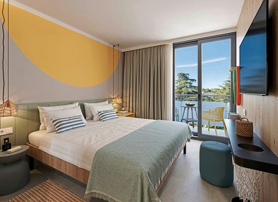 Sunny Porec Hotel by Valamar - Wohnbeispiel Zimmer für 2 (Zimmercodierung DS1)