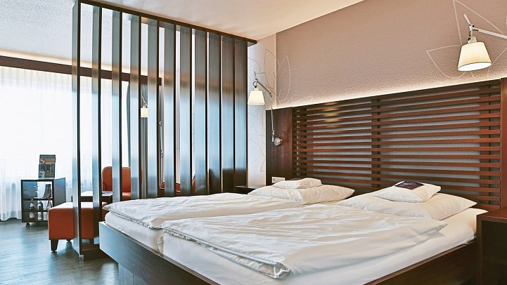 Wellness- & Nationalpark-Hotel Schliffkopf - Wohnbeispiel Doppelzimmer Steinmäuerle (Zimmercodierung DB2)