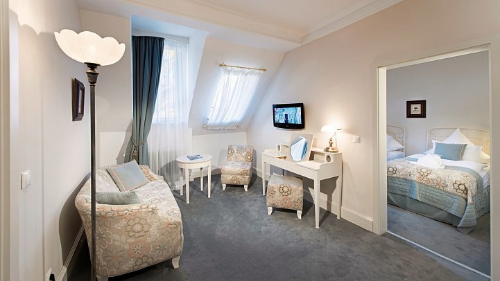 Das Palmenwald Schwarzwaldhof BW Signature Collection - Wohnbeispiel Suite (Zimmercodierung WB1)