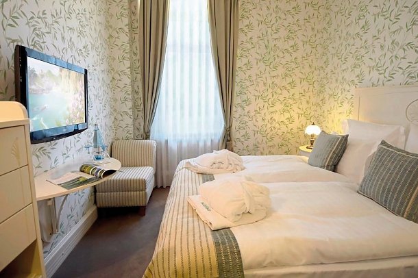 Das Palmenwald Schwarzwaldhof BW Signature Collection - Wohnbeispiel Doppelzimmer Klassik (Zimmercodierungen DB1 & DP1)