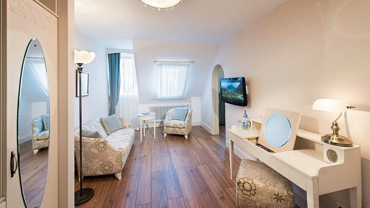 Das Palmenwald Schwarzwaldhof BW Signature Collection - Wohnbeispiel Suite (Zimmercodierung WB1)