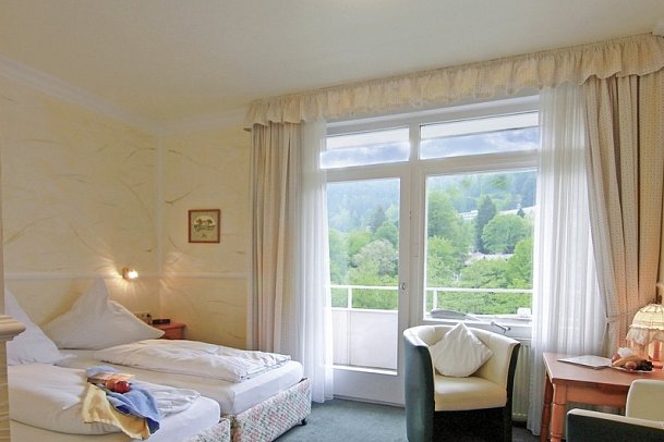 Hotel Weingärtner - Wohnbeispiel Doppelzimmer Talseite (Zimmercodierung DB2)