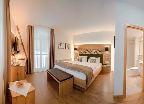 Waldhotel am Notschreipass - Wohnbeispiel Doppelzimmer Nordic (Zimmercodierung DB1)