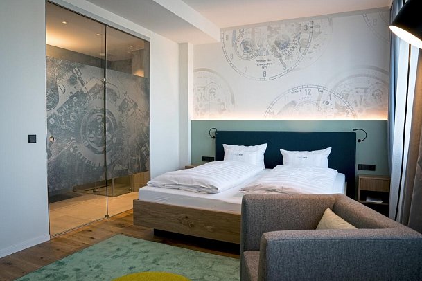 Hotel FederWERK - Wohnbeispiel Doppelzimmer Superior (Zimmercodierung DS1)