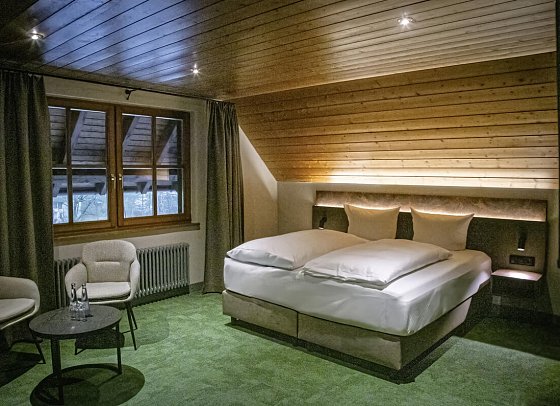 Hofgut Sternen - Wohnbeispiel Doppelzimmer Deluxe (Zimmercodierungen DD1 & DD2)