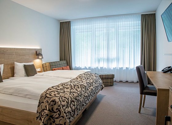 Hofgut Sternen - Wohnbeispiel Doppelzimmer Komfort (Zimmercodierung DF1)