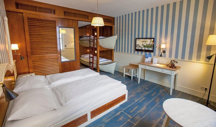 Erlebnishotel Bell Rock - Wohnbeispiel Standardzimmer (Zimmercodierungen DB1, EB1, TB1, RB1, DX1, EX1, TX1, RX1, DX2, EX2, TX2, RX2, DS3, ES3, TS3, RS3, FB1, FX1, FX2 & FX3)