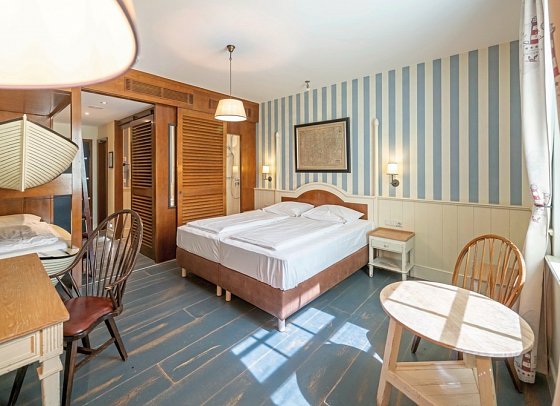 Erlebnishotel Bell Rock - Wohnbeispiel Standardzimmer (Zimmercodierungen DB1, EB1, TB1, RB1, DX1, EX1, TX1, RX1, DX2, EX2, TX2, RX2, DS3, ES3, TS3, RS3, FB1, FX1, FX2, FX3, XB1, XB2, XB3 & XB4)
