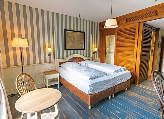 Erlebnishotel Bell Rock - Wohnbeispiel Standardzimmer (Zimmercodierungen DB1, EB1, TB1, RB1, DX1, EX1, TX1, RX1, DX2, EX2, TX2, RX2, DS3, ES3, TS3, RS3, FB1, FX1, FX2, FX3, XB1, XB2, XB3 & XB4)