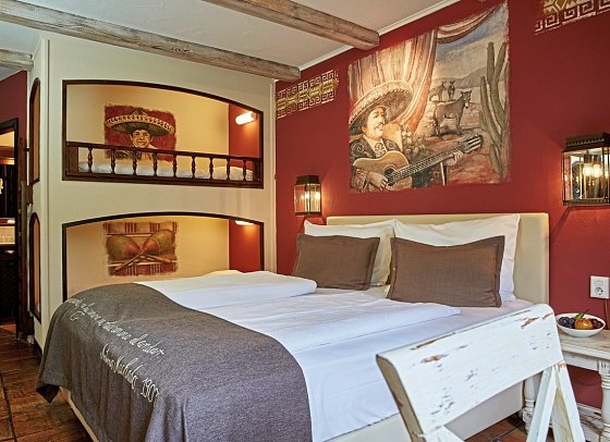 Erlebnishotel El Andaluz - Wohnbeispiel Standardzimmer (Zimmercodierungen DB1, EB1, TB1, RB1, DX1, EX1, TX1, RX1, DX2, EX2, TX2, RX2, DS3, ES3, TS3, RS3, FB1, FX1, FX2, FX3, XB1, XB2, XB3 & XB4)