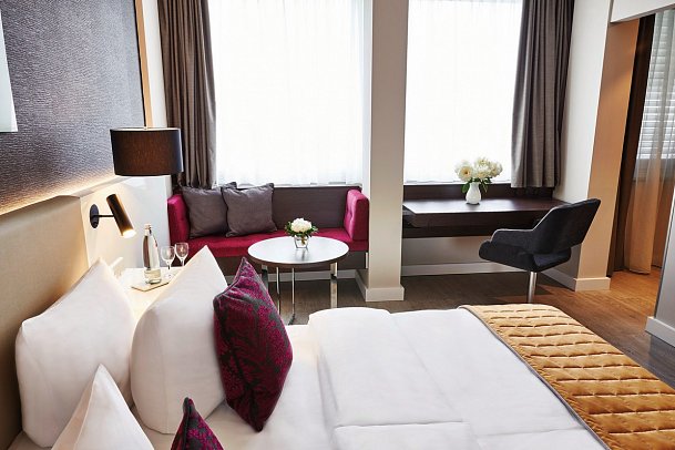 Steigenberger Hotel Köln - Wohnbeispiel Doppelzimmer Business (Zimmercodierungen DB1 & DC1)