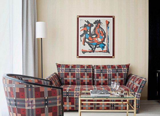 Living Hotel Kanzler - Wohnbeispiel Doppelzimmer Deluxe (Zimmercodierung DD1)