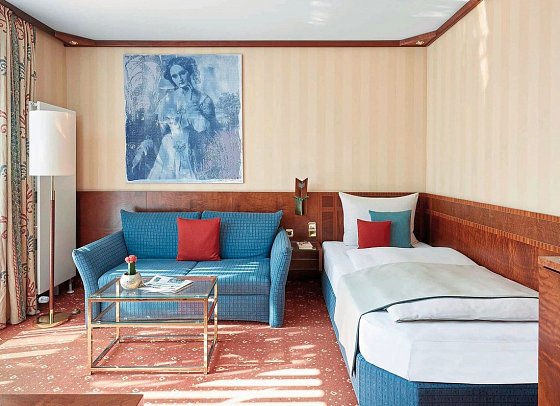 Living Hotel Kanzler - Wohnbeispiel Einzelzimmer Business (Zimmercodierung EB1)