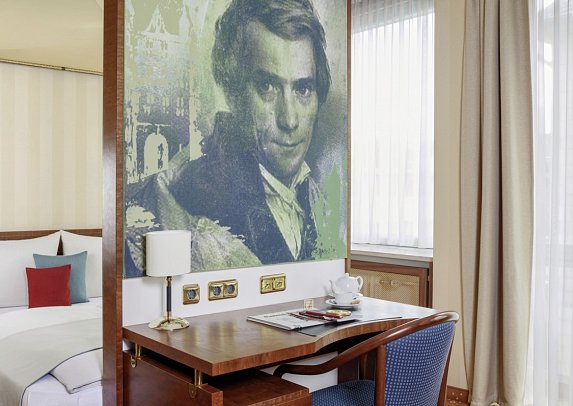 Living Hotel Kanzler - Wohnbeispiel Doppelzimmer Business (Zimmercodierung DB1)