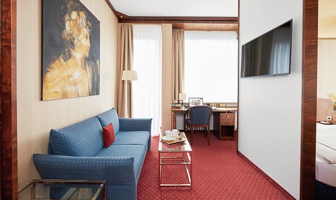 Living Hotel Kanzler - Wohnbeispiel Doppelzimmer Business (Zimmercodierung DB1)