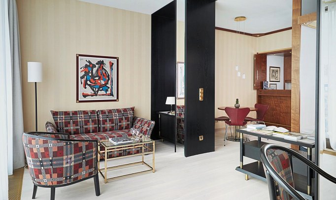 Living Hotel Kanzler - Wohnbeispiel Doppelzimmer Deluxe (Zimmercodierung DD1)