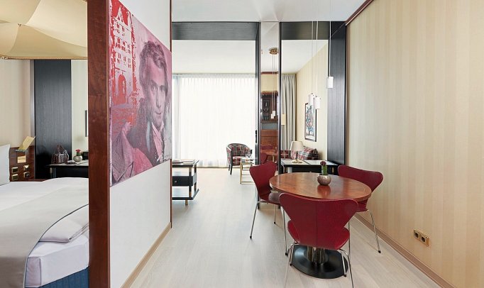 Living Hotel Kanzler - Wohnbeispiel Doppelzimmer Deluxe (Zimmercodierung DD1)