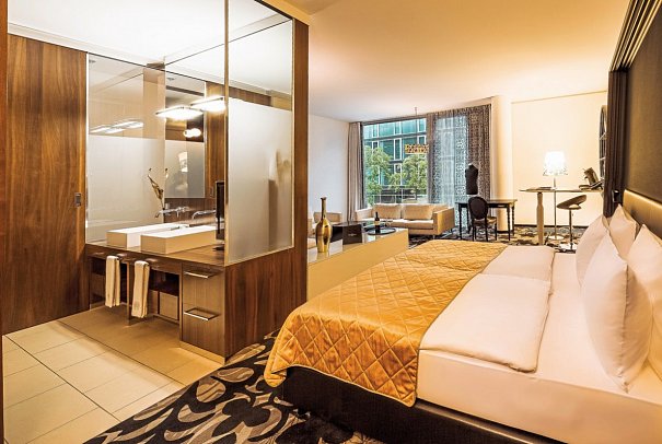 Kameha Grand Bonn - Wohnbeispiel Juniorsuite (Zimmercodierung JB1)