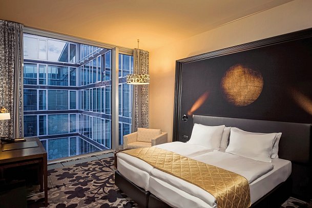 Kameha Grand Bonn - Wohnbeispiel Doppelzimmer Premium (Zimmercodierung DM1)