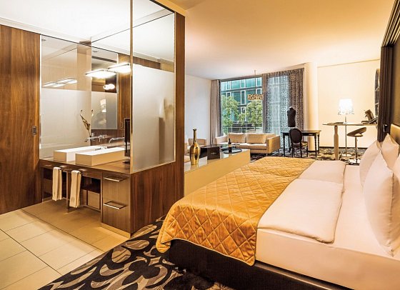 Kameha Grand Bonn - Wohnbeispiel Juniorsuite (Zimmercodierung JB1)