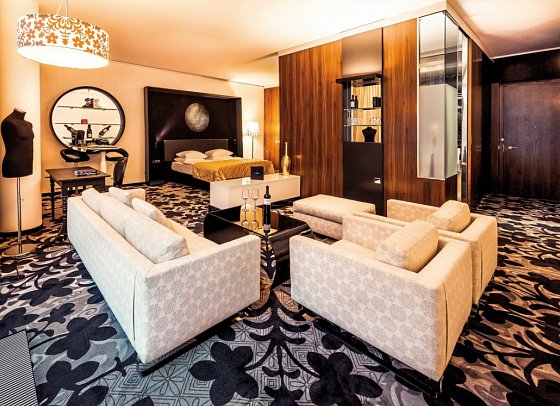 Kameha Grand Bonn - Wohnbeispiel Juniorsuite (Zimmercodierung JB1)
