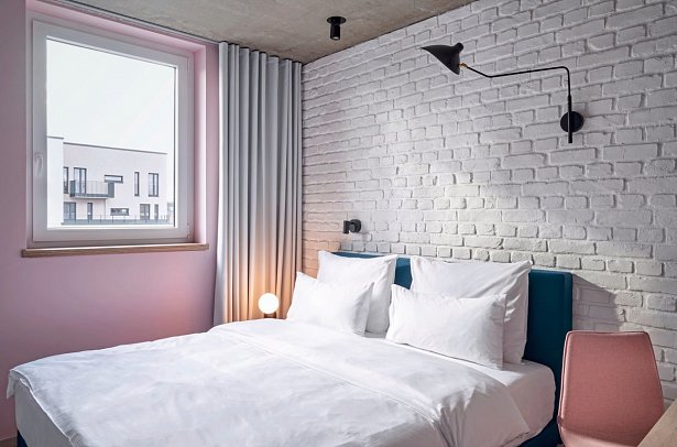 URBAN LOFT Cologne - Wohnbeispiel Doppelzimmer Urban Basic (Zimmercodierung DG1)