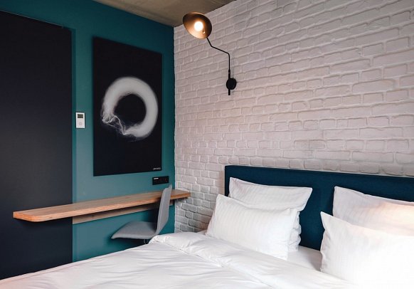 URBAN LOFT Cologne - Wohnbeispiel Doppelzimmer Urban Basic (Zimmercodierung DG1)