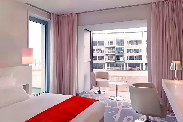 art’otel Cologne - inkl. Handball-Ticket WM 2027 - Wohnbeispiel Doppelzimmer (Zimmercodierungen DX1 & EX1)