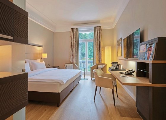 Steigenberger Hotel Bad Neuenahr - Wohnbeispiel Doppelzimmer Superior (Zimmercodierung DS1)