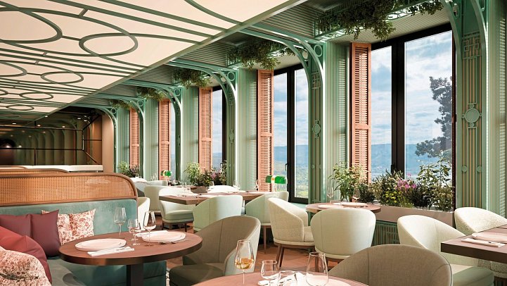 Jakobsberg Nature Resort - Restaurant Kräutergarten