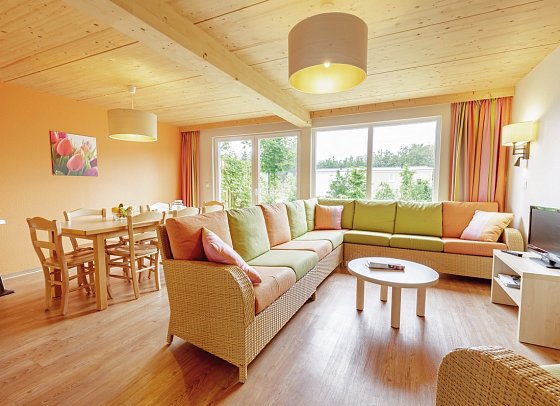 Center Parcs Park Bostalsee - Wohnbeispiel Haus Comfort (Zimmercodierungen BF1, BF2, BB1 & BB2)